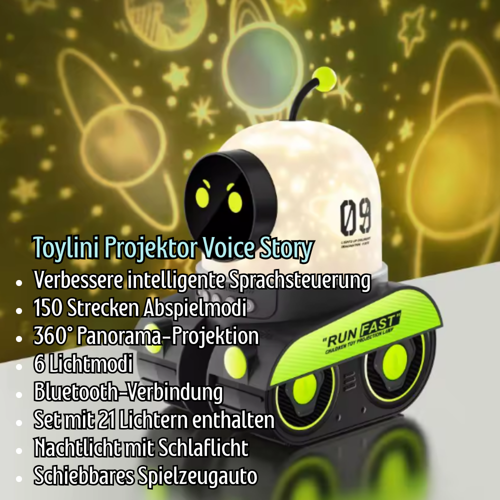 Toylini™ Projektor Robot