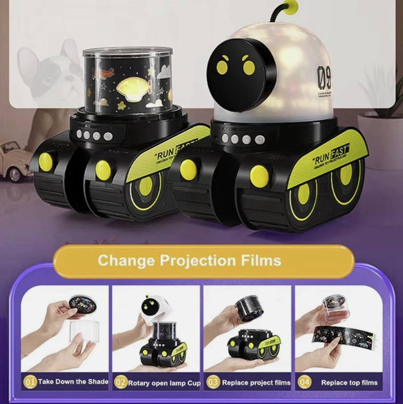 Toylini™ Projektor Robot